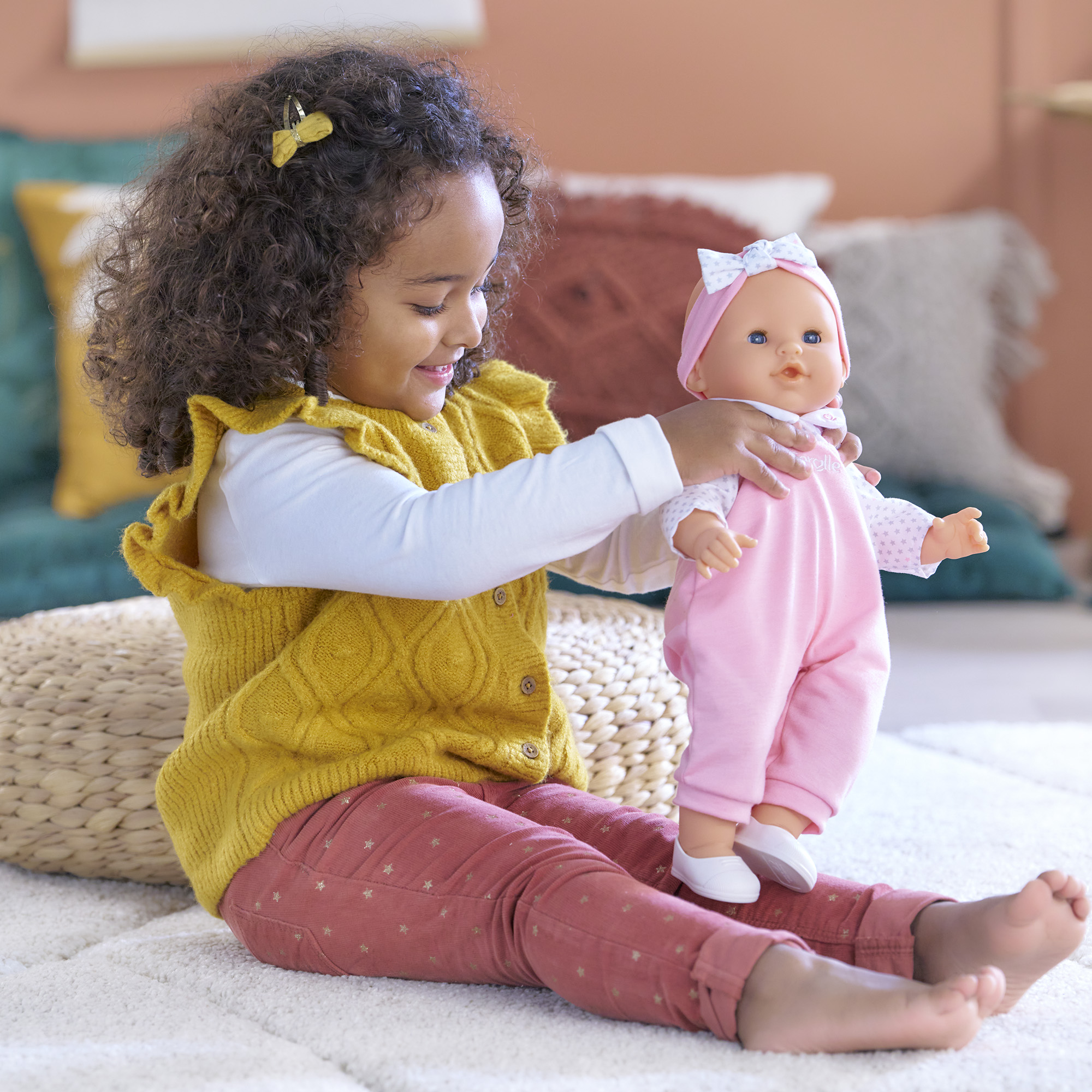 Lise, grand poupon de 36 cm