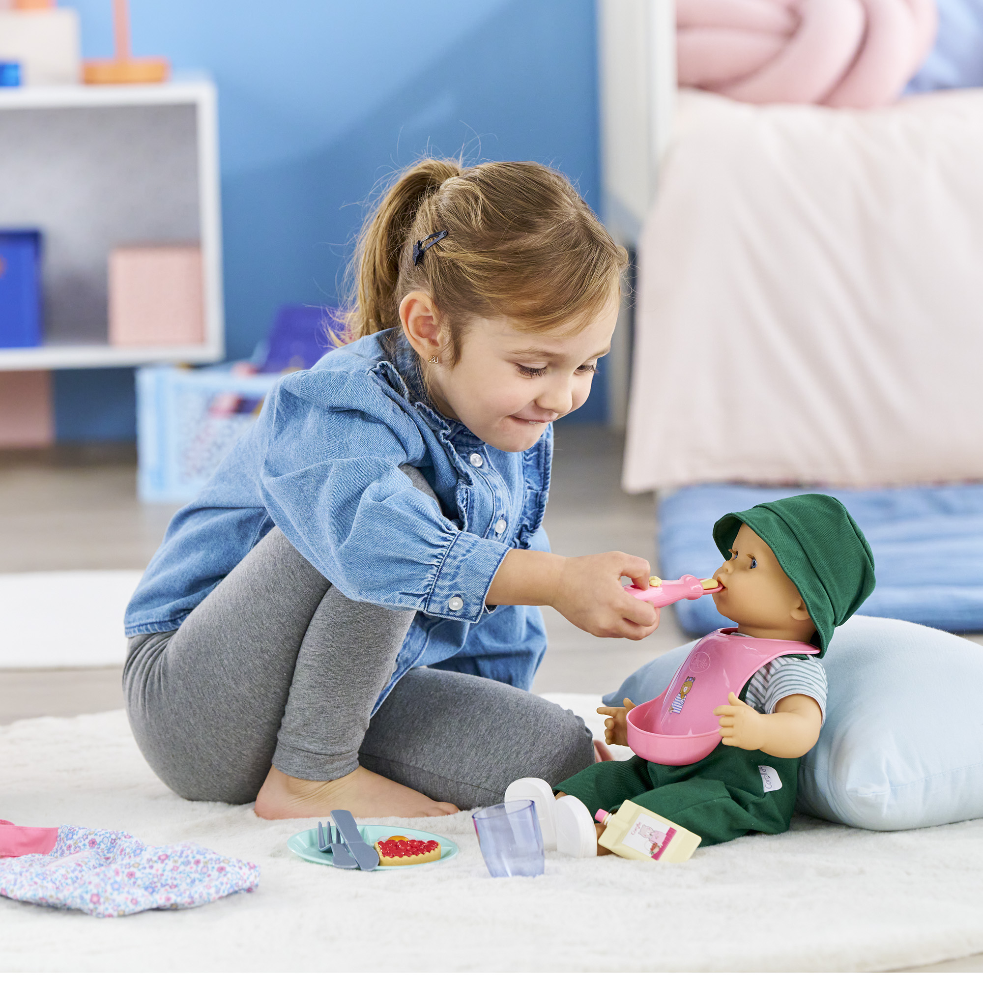 Grand Coffret Repas pour poupon 36 et 42 cm