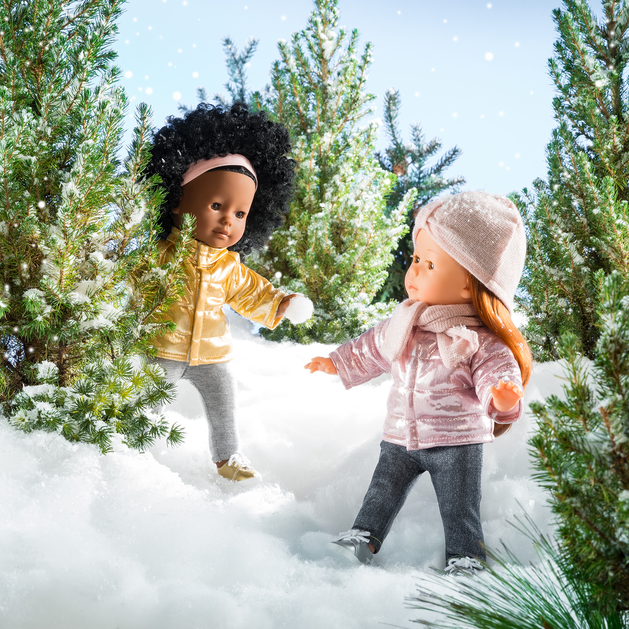 Doudoune Rose pour poupée ma Corolle