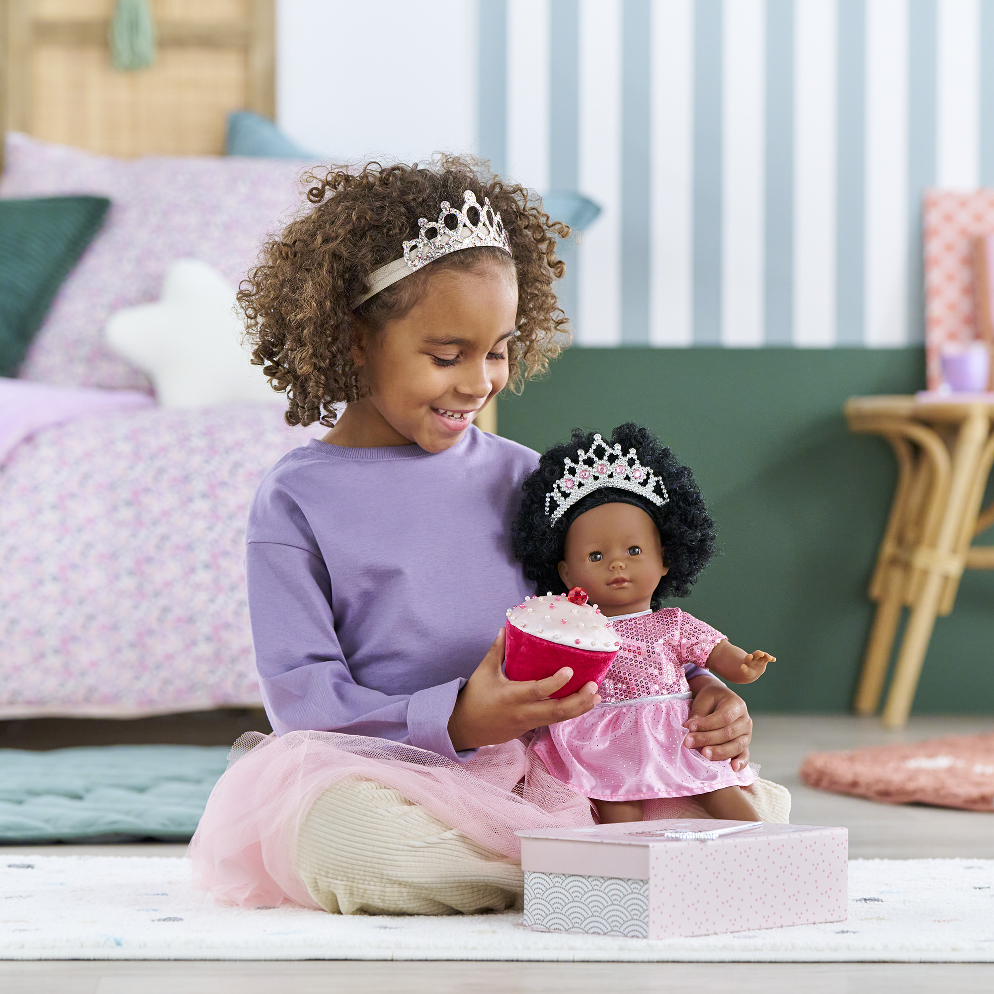 Coffret Princesse Anniversaire pour poupée ma Corolle