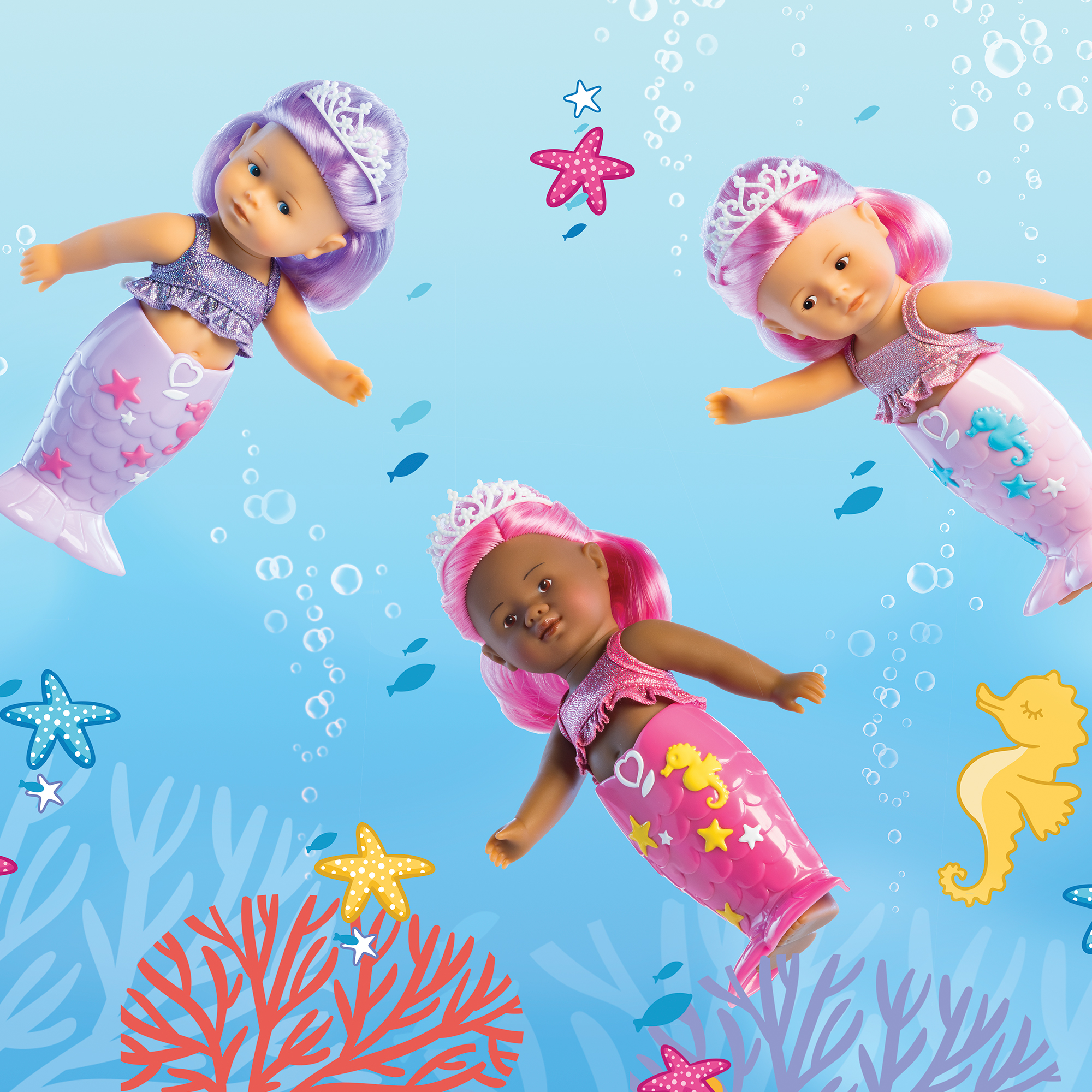 Jouet Mini Sirène Mélia