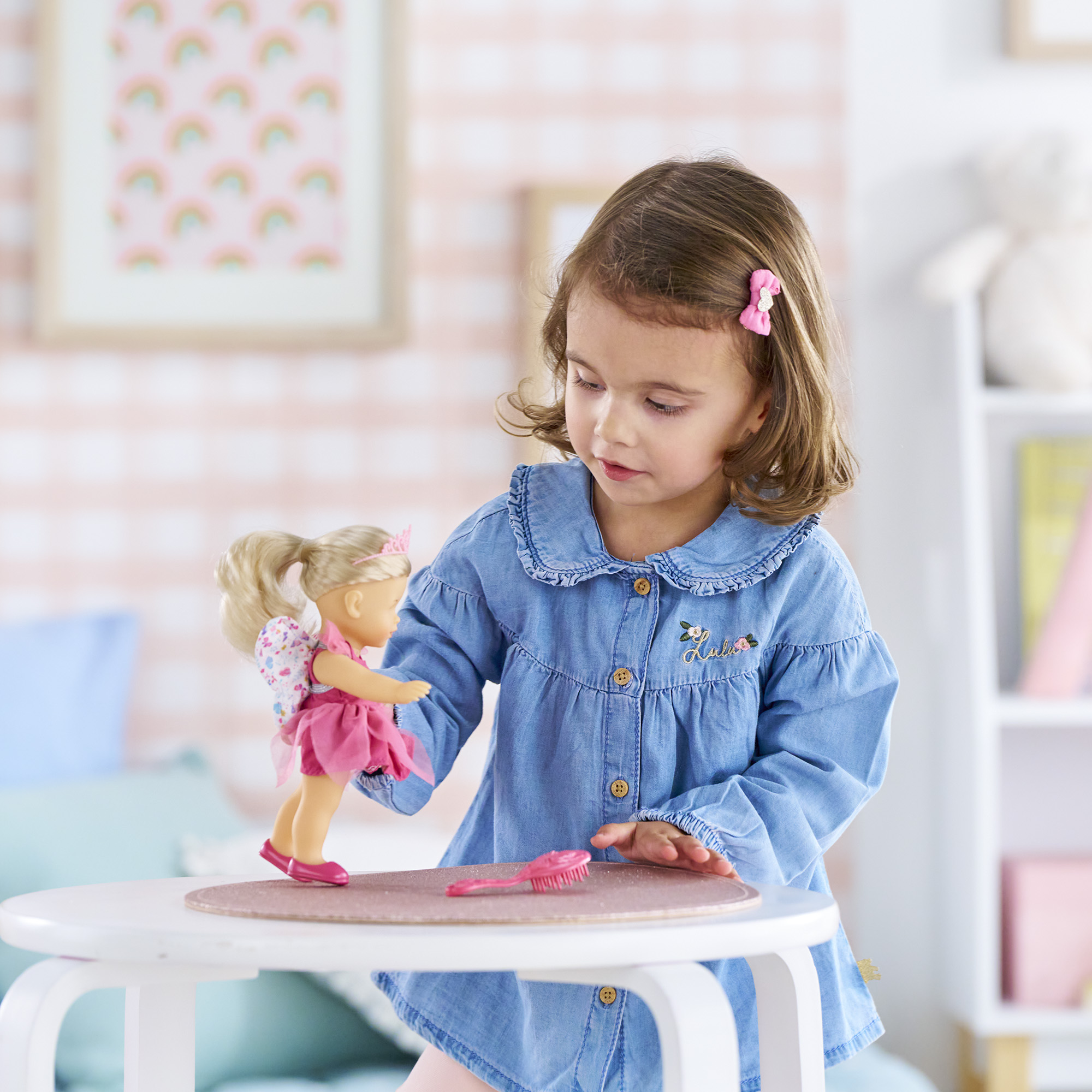 Coffret Cadeau Rosy Fée – La mini poupée à emporter partout !